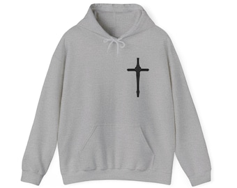 Traumhaft gemütliches Unisex Kapuzen-Sweatshirt | Ethisch angebaute Baumwollmischung | Christliche Glaubensbekleidung für junge Erwachsene