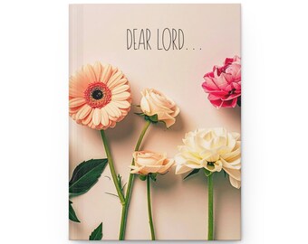 Dear Lord Prayer Journal, Christian Gift Journal, Inspiration Gift, Gratitude Journal, Prayer Notebook