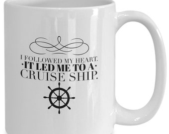 Cruise coffee mug, Gifts for people who travel a lot, Mug for cruise lovers, Cruise ship mug