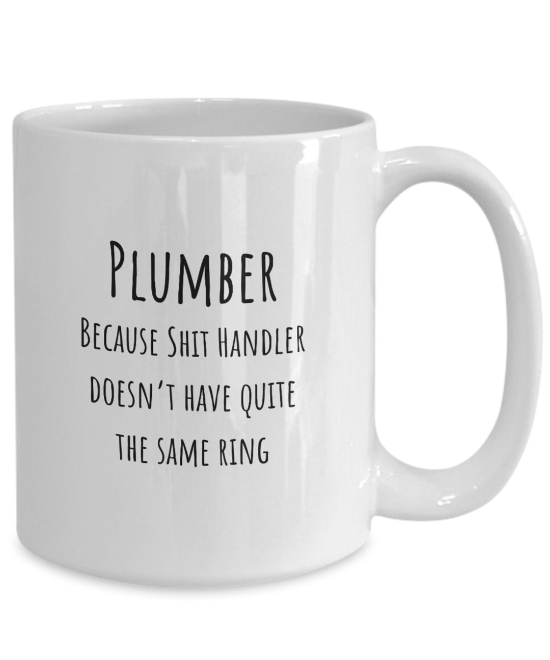 Plumber Gifts Plumber Mug Plumbing Gifts Funny Plumber Gift Etsy