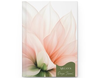 Floral Personalized Prayer Journal, Christian Gift Journal, Christian Mom Grandma Journal