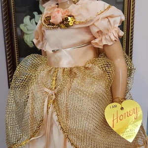Honey Cinderella by Effanbee ca 1998, Replica of Original Cinderella Honey - with Reproduction Costume from 1952