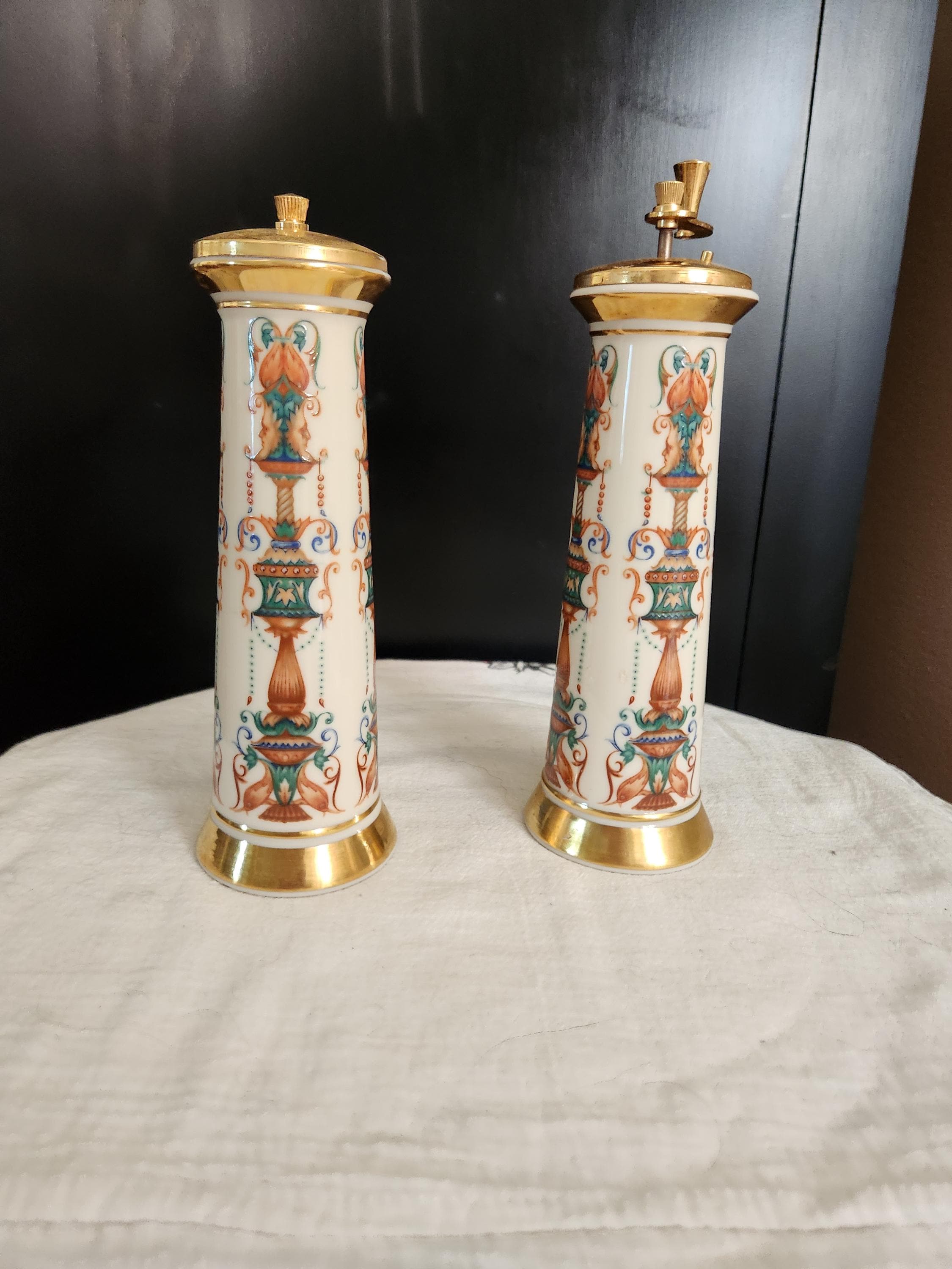 1950’s レニーレノックス ビンテージ 塩＆胡椒入 アドバタイジング Lenox Salt Pepper - Etsy