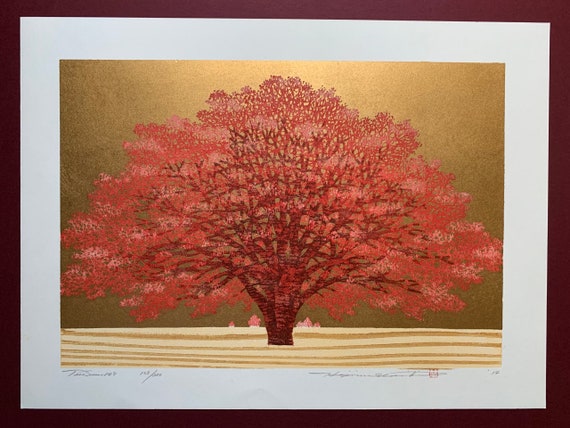並木一「木の情景148」 - Etsy 日本