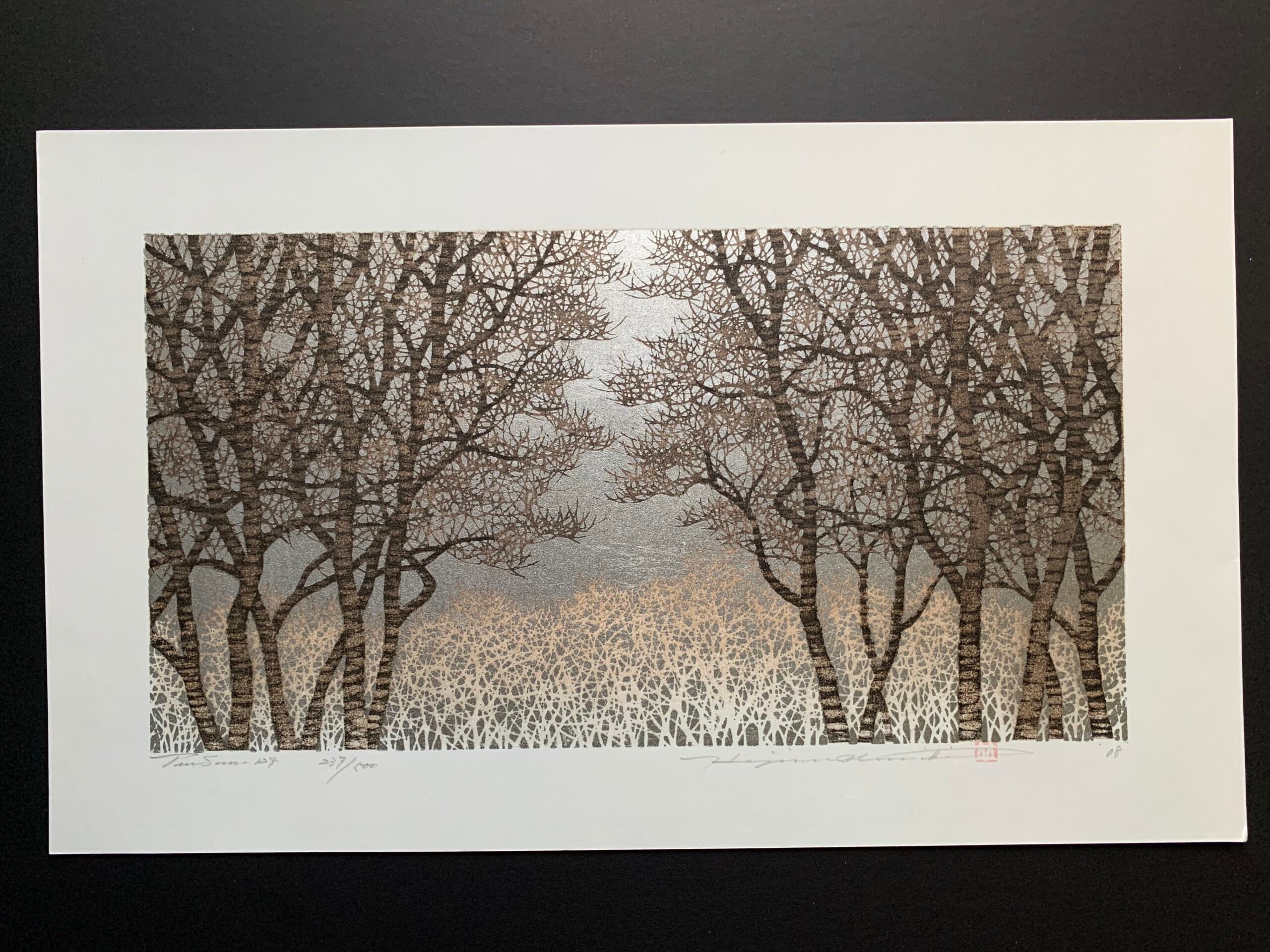並木一「木の情景129」 - Etsy 日本