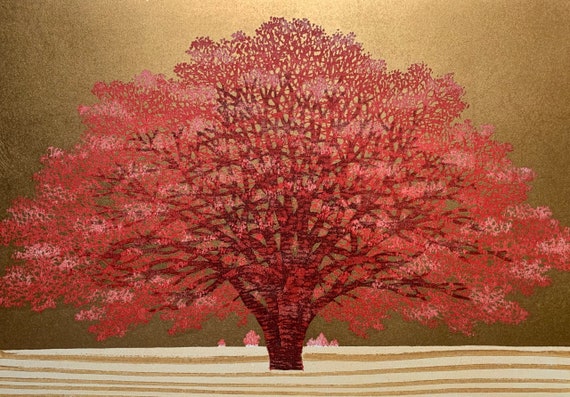 並木一「木の情景148」 - Etsy 日本