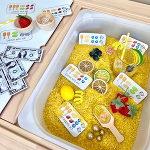 Lemonade Stand Sensory Learning Kit