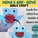 Gods 7 Days Creation Sunday School Craft, Bible Story Activities for ...