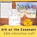 Priests Carry the Ark of the Covenant, Sunday School Craft, Bible Story ...
