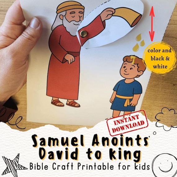 Samuel Anoints David Bible Story