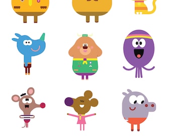 Hey Duggie High Res Images all characters Included PNG, PDF, SVG