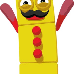 Numberblocks Hi Res Images All Characters Included PNG, PDF, SVG - Etsy ...