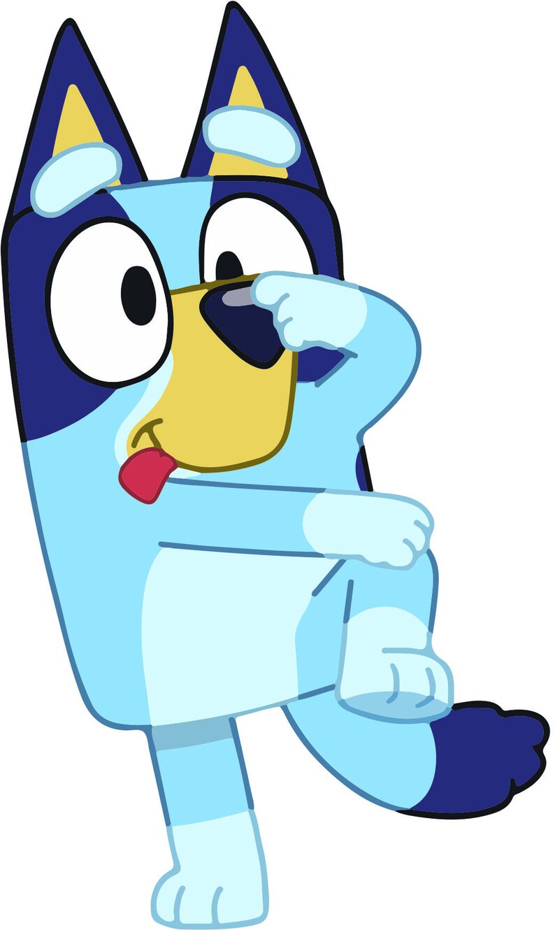 Bluey High Res Images All Characters Included PNG, PDF, SVG - Etsy