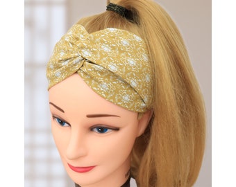 Diadema Mujer / Haarband Damen / Flores II. / Diadema de enfermera / Stirnband Damen / Bandeau cheveux / Envoltura para la cabeza / Yoga / Diadema de tela