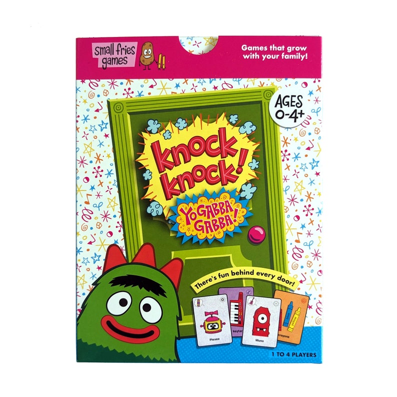 Officially Licensed Yo Gabba Gabba Card Game Knock Knock Yo Gabba Gabba
