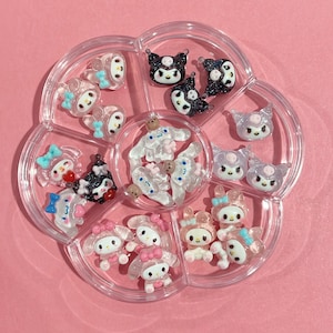 kawaii nail charms lot 21pcs