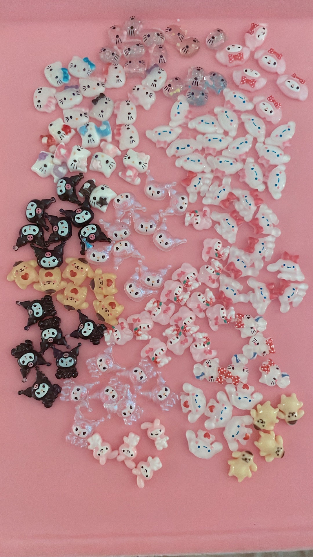 Kawaii Nail Charms Lot Etsy