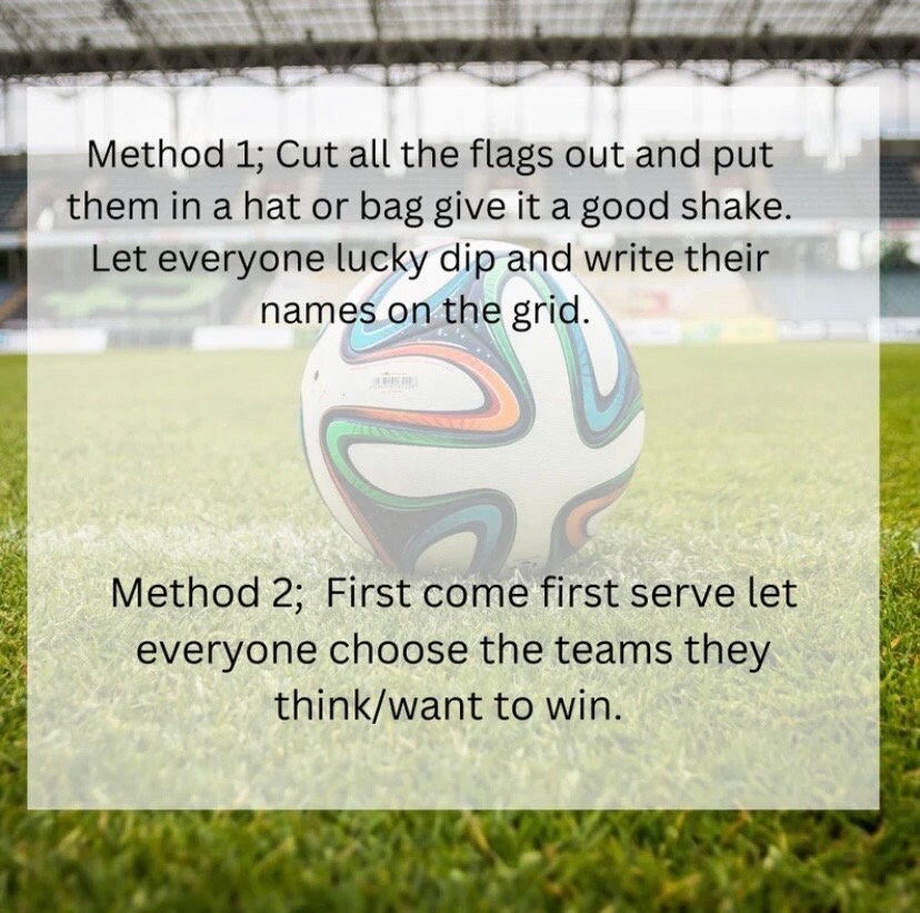 Women's World Cup 2023 World Cup Football Sweepstake Etsy UK