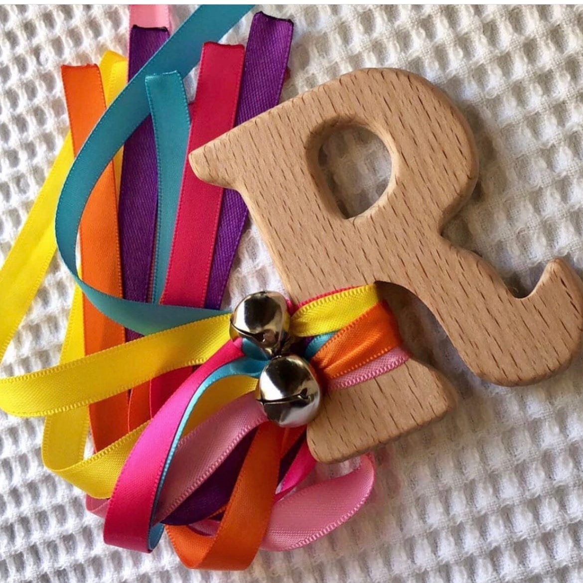 Abc Ribbons Handmade Montessori Alphabet Ribbon – Personalized Sensory Toy With ...