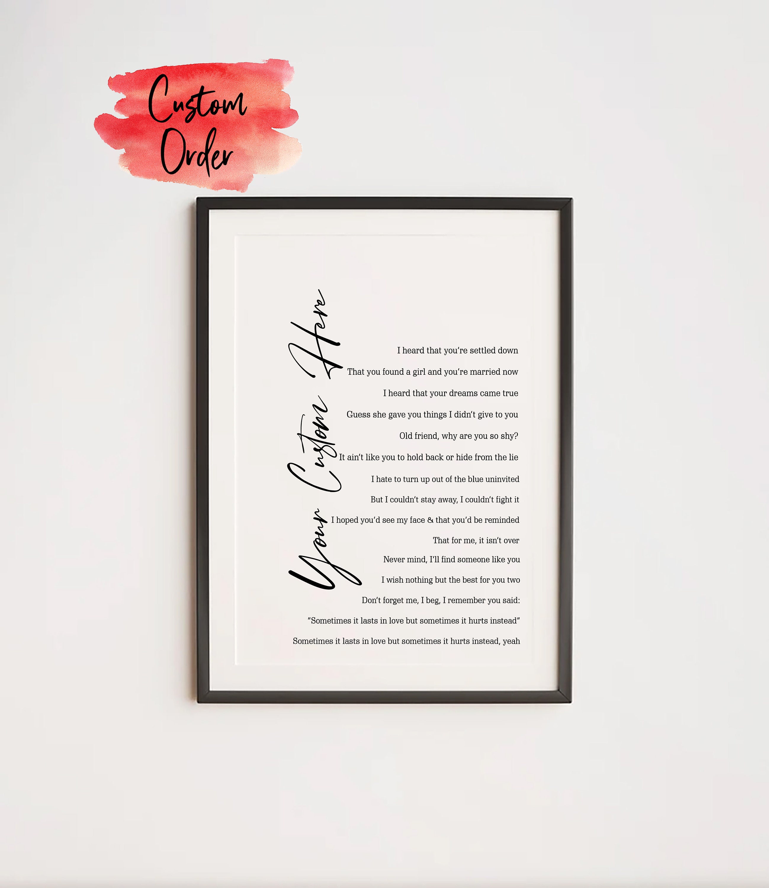 Printable Shy Lyrics