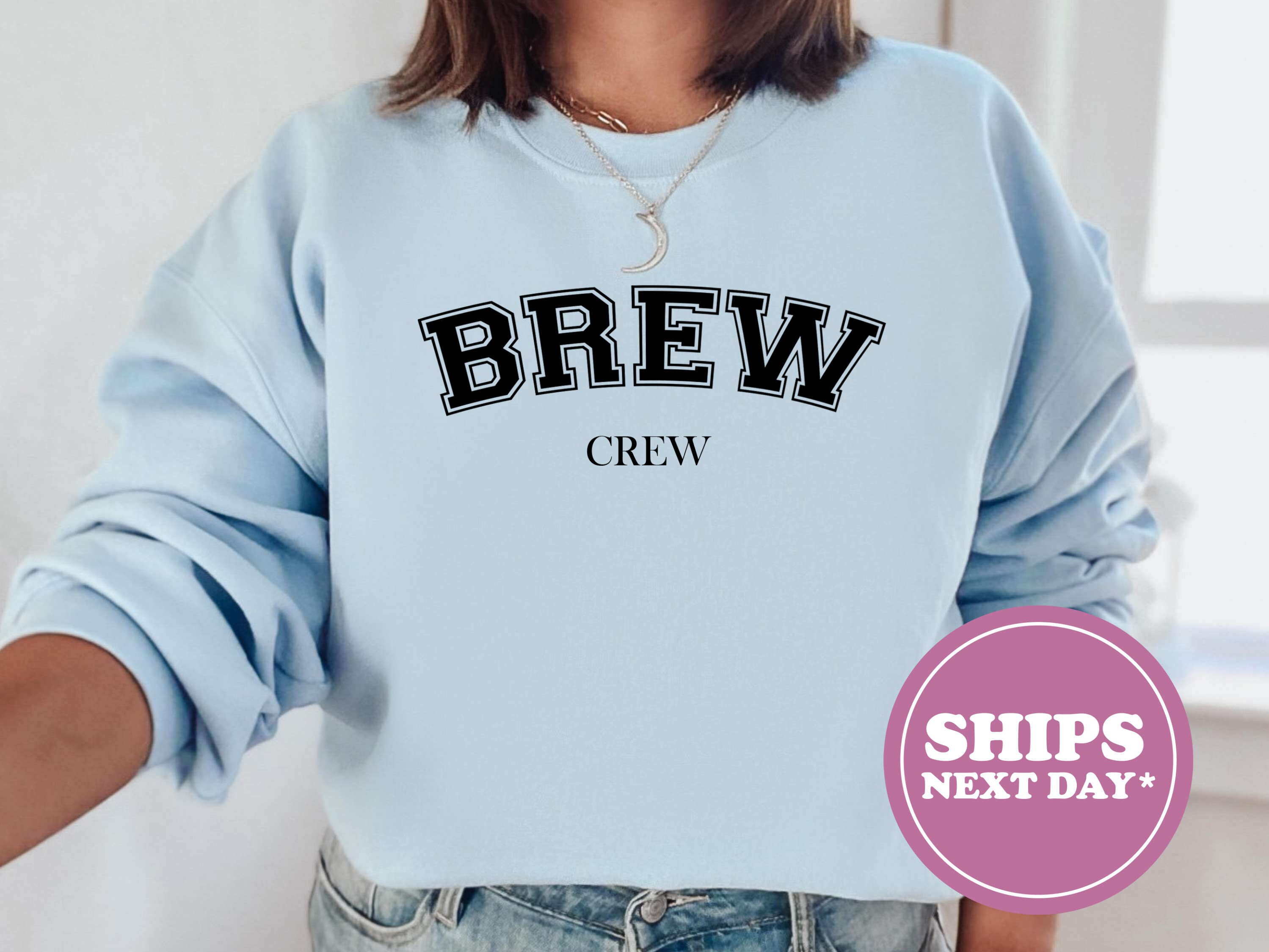 Brew Crew Sweatshirt Bride Sweatshirt Bachelorette - Etsy