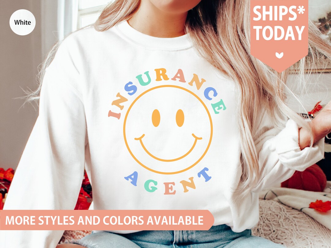 Insurance Agent Sweatshirt Insurance Crewneck General Etsy