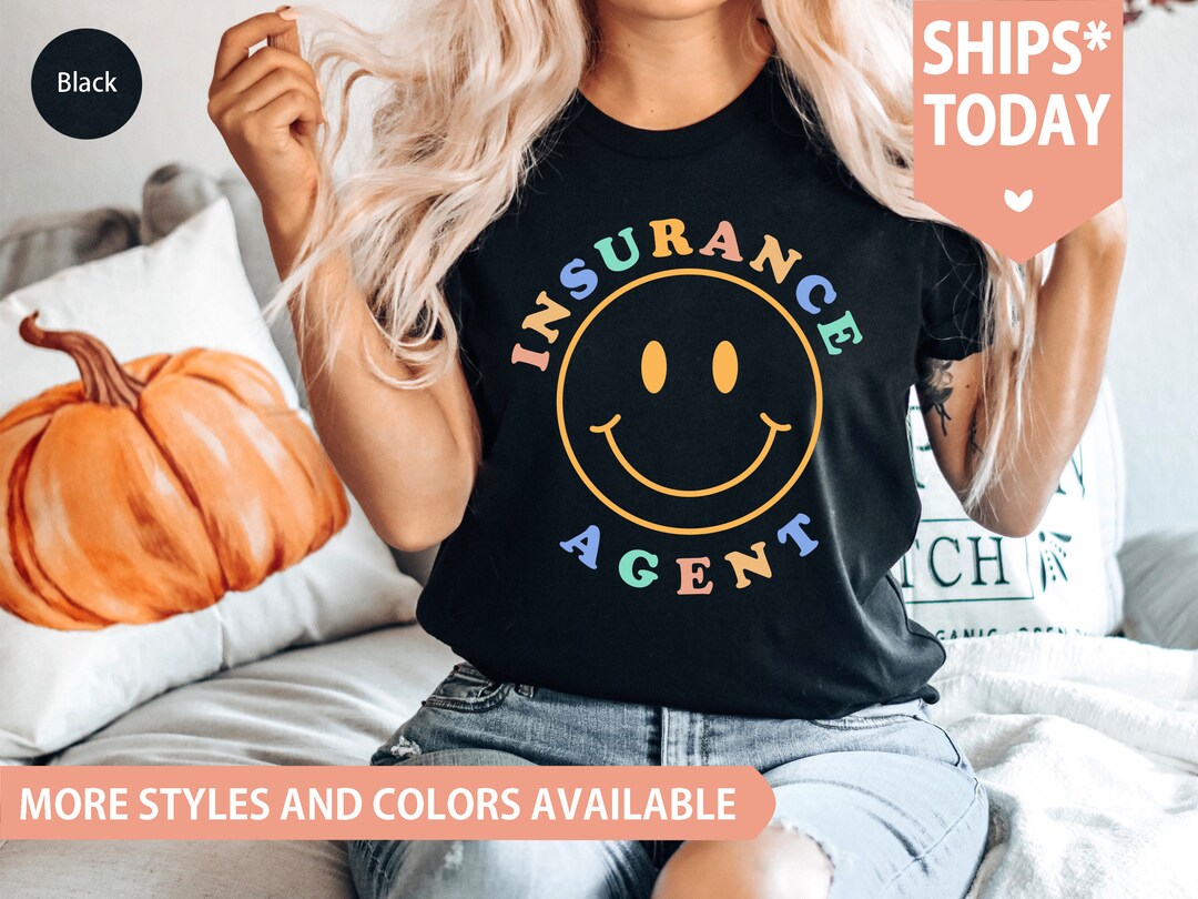 Insurance Agent Tshirt Shipping Insurance Agent Life Etsy