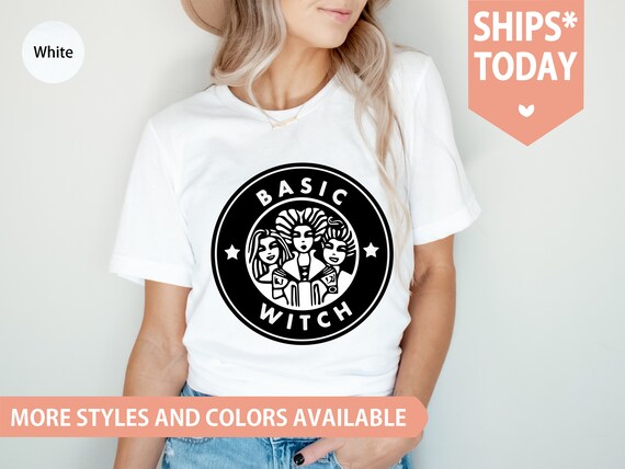 basic witch starbucks shirt