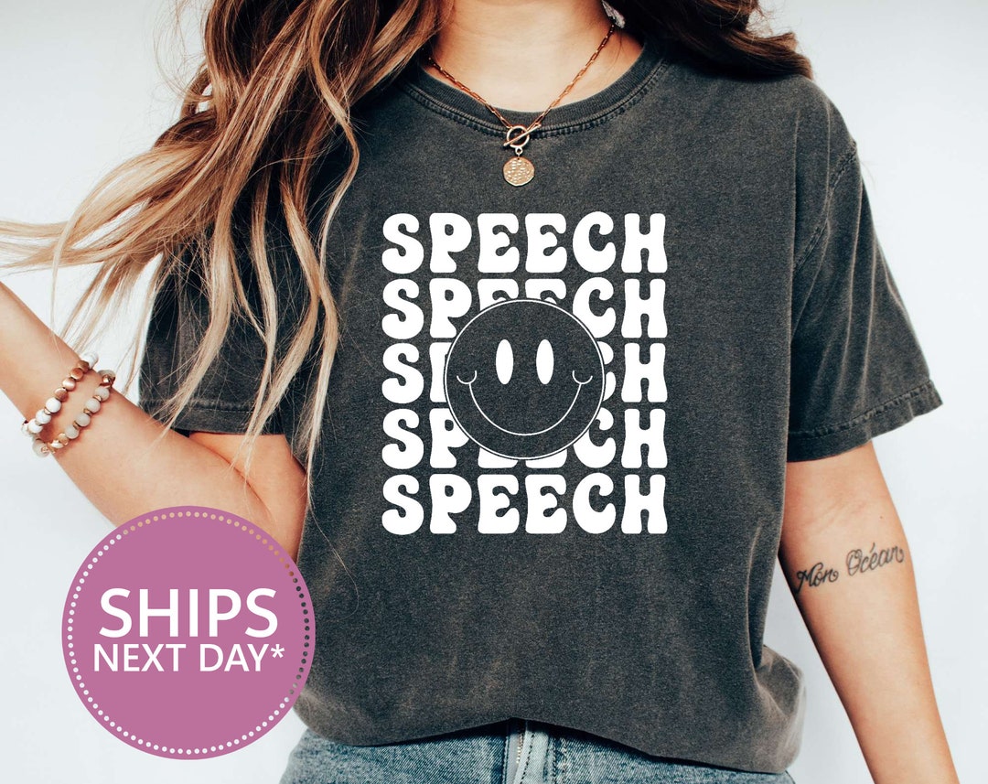 Speech Therapy T-shirt Speech Language Pathologist Tee - Etsy