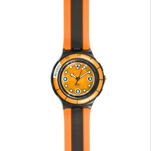 1999 Vintage Swatch Scuba Access &quot;IN PROCESS&quot; SHB104, never worn, in Swatch box, with new battery
