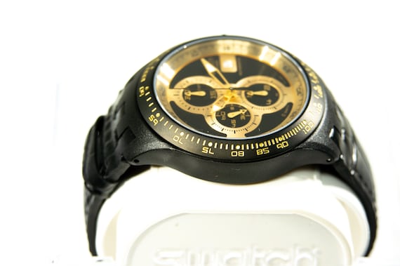 未使用 SWATCH CHRONO Swatch スウォッチ CRONO クロノ パールフレーム Pearl Frame