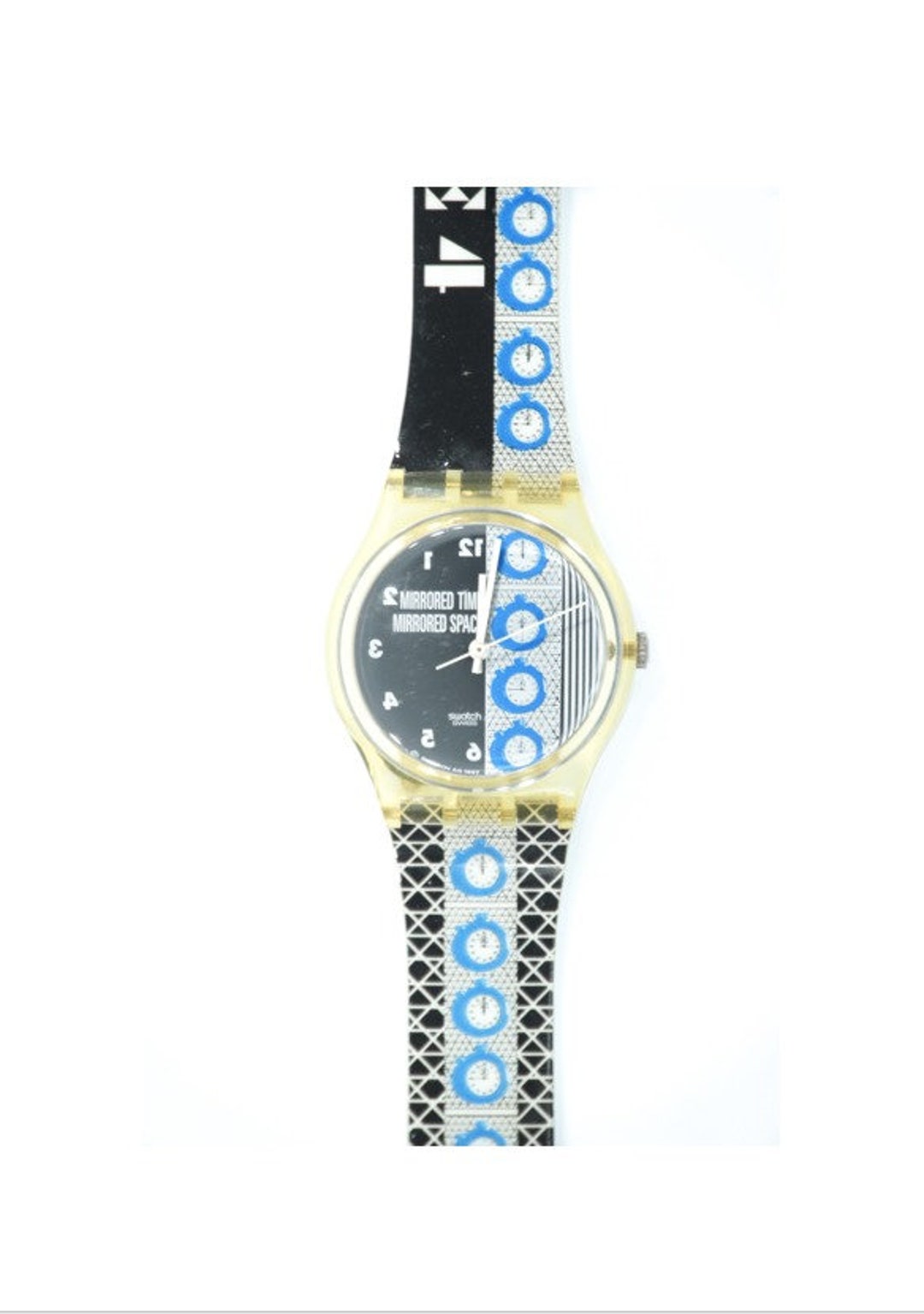新品: 1998 ヴィンテージ スウォッチ「TIME4 Laura Grisi」、GK271、未 