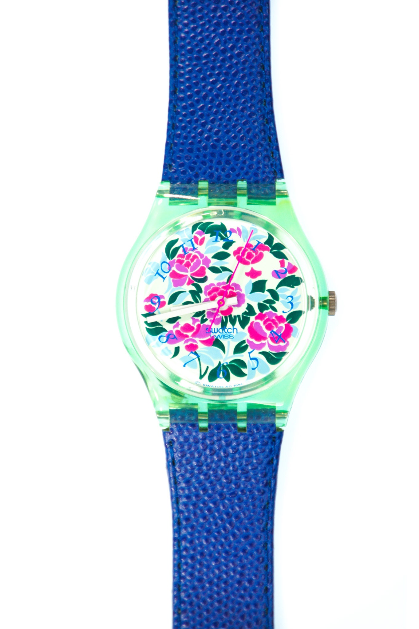 電池交換済み swatch スウォッチ 1992年 腕時計 MAZZOLINO