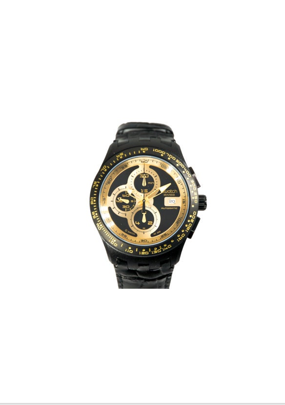 2009 Swatch Chrono Automatic right TRACK Sunshine, SVGB401, Unworn, in Swatch Box, Automatic - Etsy 2009 Swatch Chrono Automatic right TRACK Sunshine, SVGB401, Unworn, in Swatch Box, Automatic - Etsy