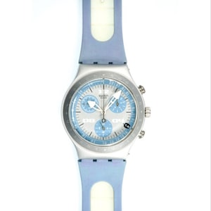 2000 Vintage Swatch Irony &quot;HOARTFROST&quot;, YCS4008, very good condition, very rare, in Swatch box, with new battery