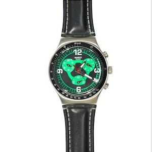 2003 Vintage Swatch Irony Chrono &quot;RATTLESNAKE&quot;, YCS465, very rare, unworn, in box, with new battery