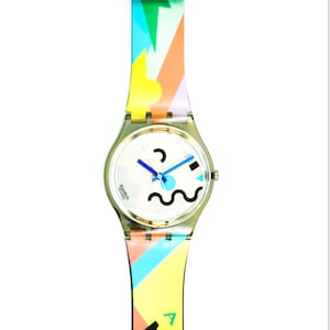 Swatch Watch - GM103 - COSMESIS 1990 COSMESIS GM103 Rare Swatch Model | 90s Limited Edition  main image 3