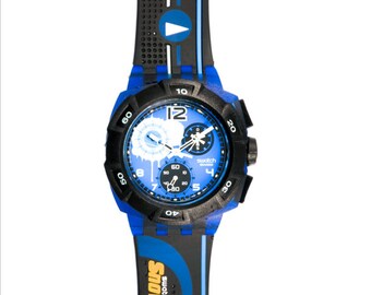 Swatch Watch - Kaicco Chronograph 42mm Blue Black - 0