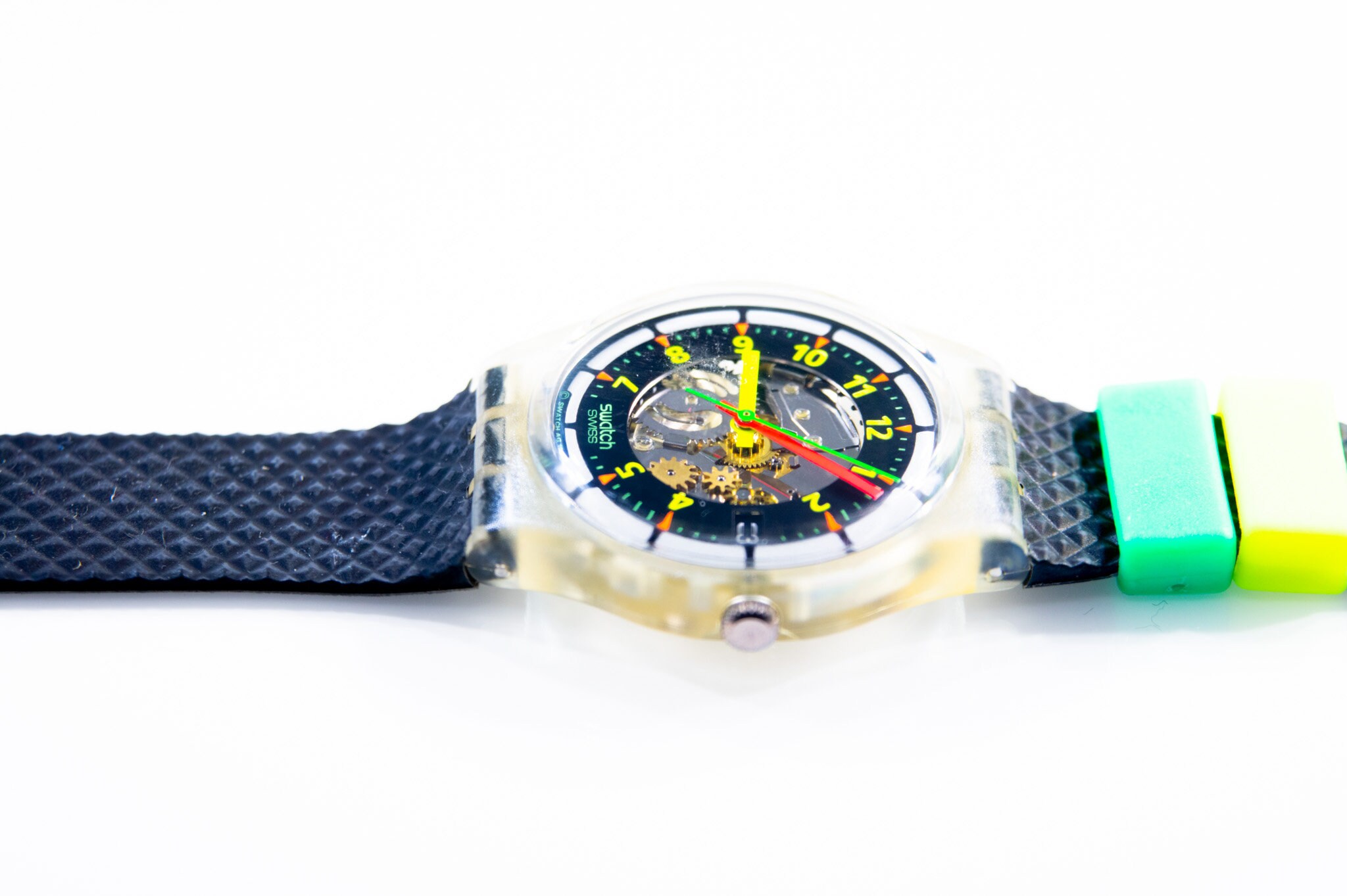 Swatch Watch - GK402 - BLACK LINE 1992 Vintage Swatch  main image 2