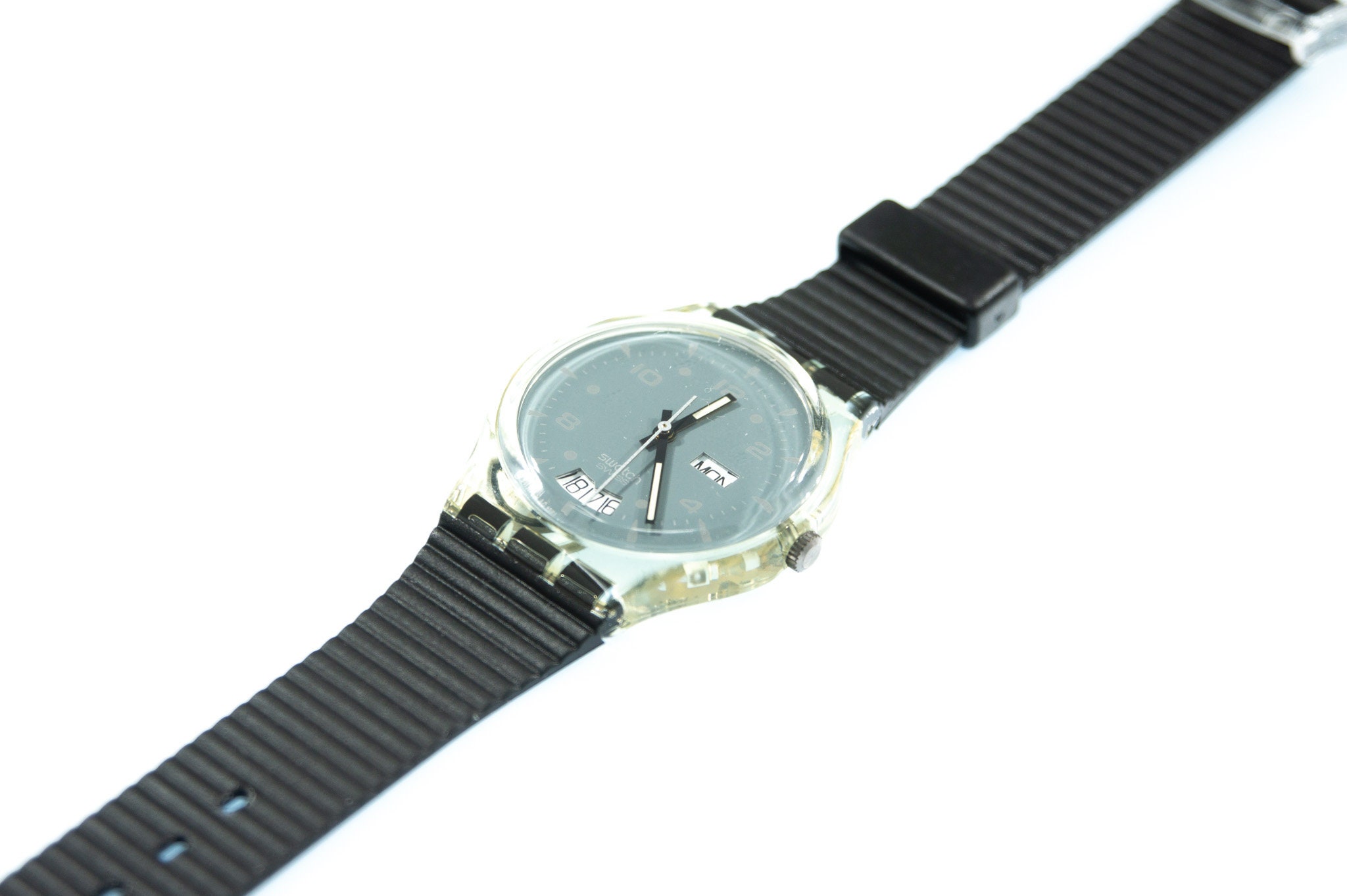Swatch Watch - GK702 - OPEN WINDOWS 1992 Vintage Swatch  main image 3