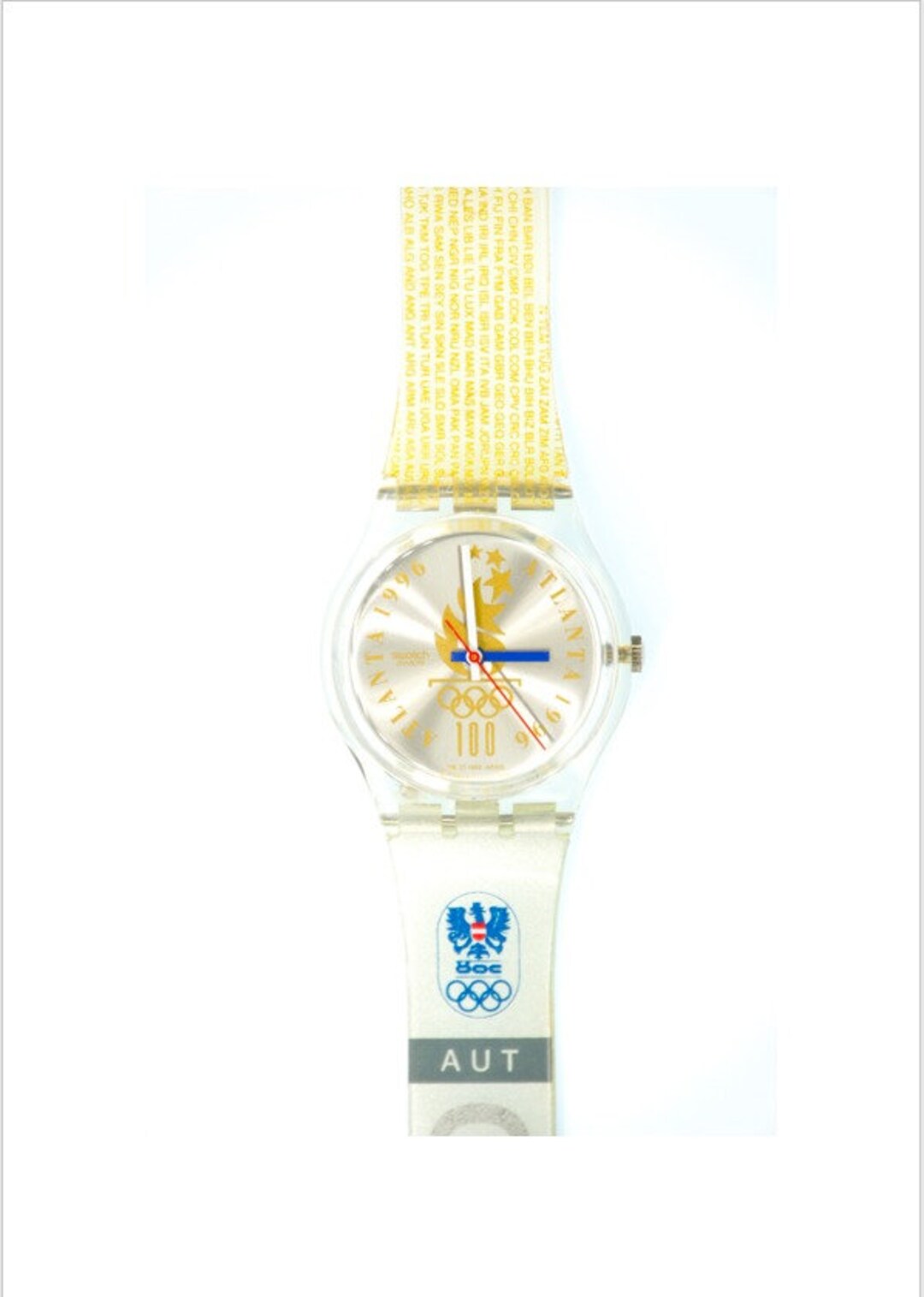 時計 SWATCH OLYMPIC COLLECTION 1996 Swatch Historical Olympic Games Collection 3rd Edition 1996