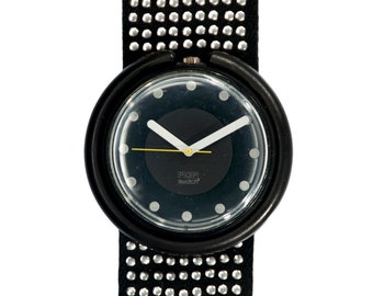 クールな価格でホットなピック Swatch Pop Watch NEW Never Worn in Box With Battery Running 時計