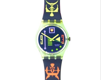 swatch　SpacePeople GW134 1993年モデル　スウォッチ Space People GN134 – swatchandbeyond.com