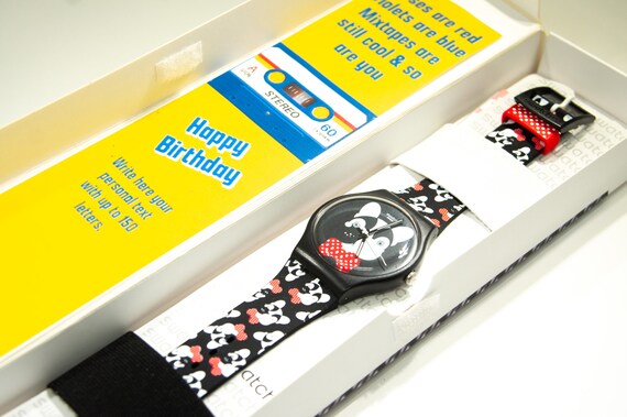 Swatch ANDY BABY SUOB115 non port e avec pile neuve dans