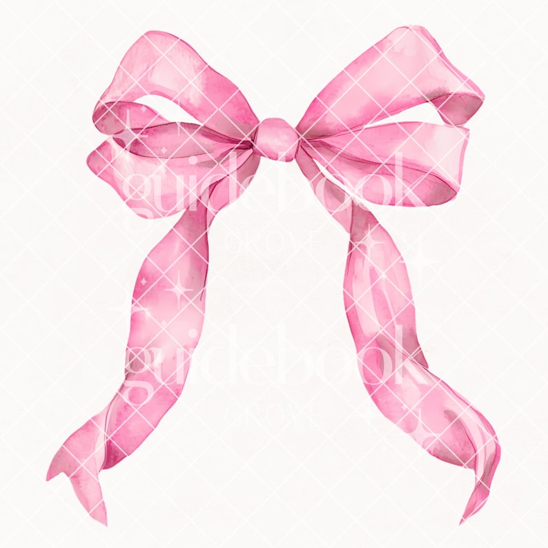 watercolor-pink-pastel-coquette-bow-clipart-minimal-girly-preppy-soft