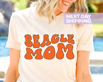Retro Beagle Mom T-Shirt, Cute Beagle Lover Shirt, Gift For Beagle Dog Owner, Retro Beagle Mama Shirt, Pet Lover Tee, The Beagle Mama Shirt