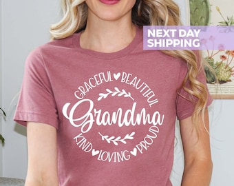 Graceful Grandma Shirt, Gift For Nana, Funny Shirt For Nana, Grandma Gift, Best Grandma Ever, New Grandmother Tshirt, Nana Mother's Day Gift