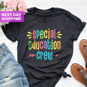 Special Education Crew Shirt, Back To School, Special Education Teacher Shirt, Team Sped Crew, Sped Teacher Shirt, Sped Teacher Gift