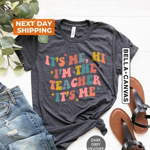 Ik ben het, ik ben de leraar, ik ben het shirt, shirt leraar, ik ben de leraar shirt, shirt leraar, shirt leraar, cadeau leraar, cadeau voor leraar shirt