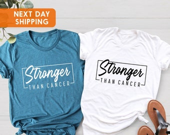 Cancer Warrior T-Shirt,  Breast Cancer Shirt, Cancer Shirt, Stronger Than Cancer, Cancer Survivor T-Shirt, Cancer Tee, Cancer Awareness Tee